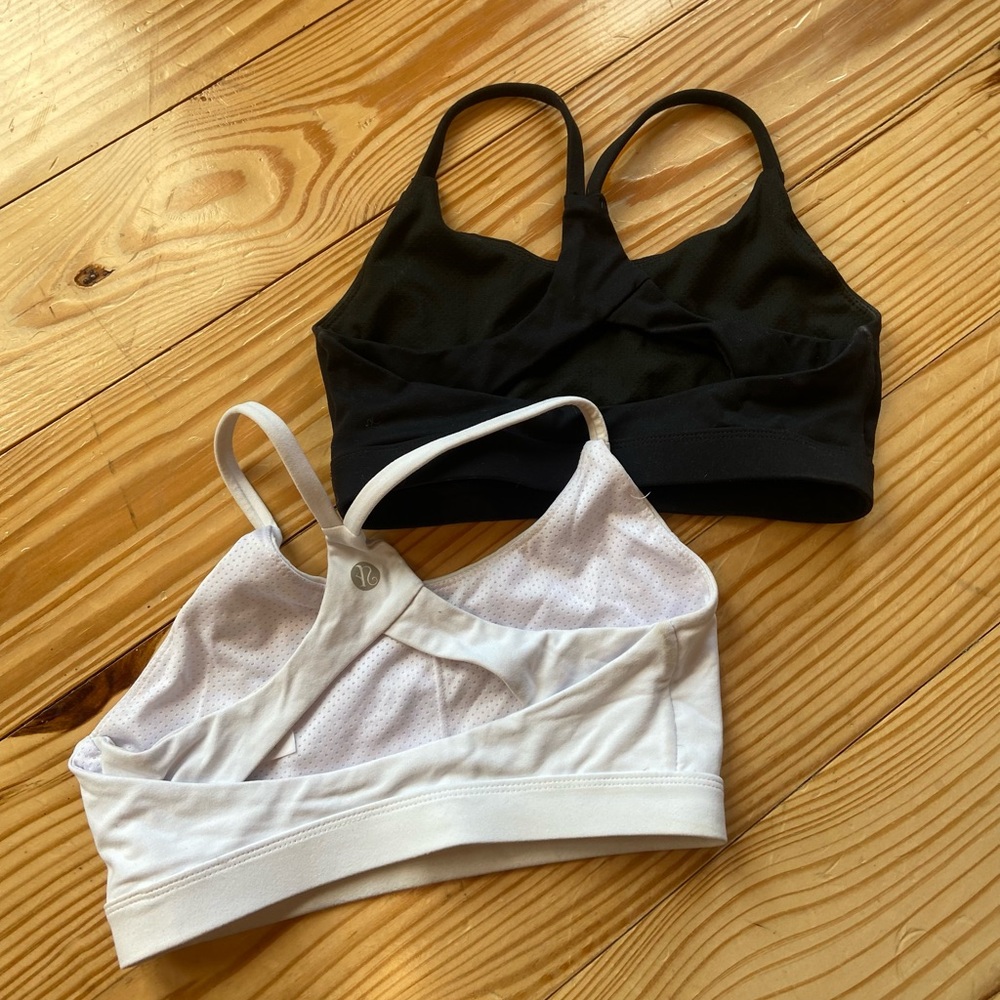 Sports bras.